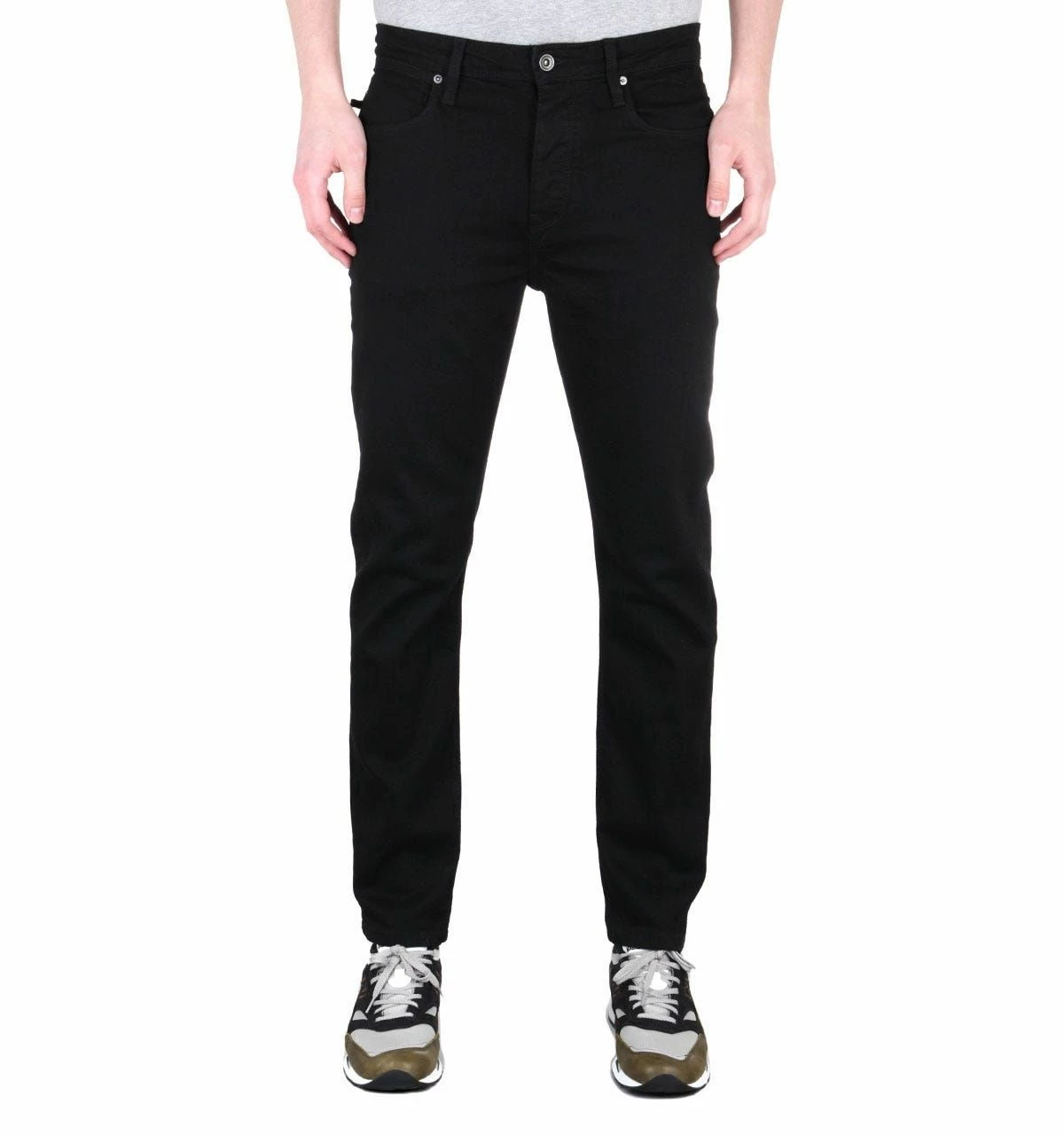 LUKE 1977 Freddie Fast Slim Straight Fit Black Denim Jeans 3 LUKE 1977 Freddie Fast Slim Straight Fit Black Denim Jeans