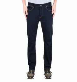 LUKE 1977 Freddie Fast Raw Denim Jeans - Blue