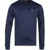 Luke 1977 Tricot Tape Logo Crew Neck Sweatshirt - Navy -Cheap Paisie Sales Store bbclm470340snvy 1x ltg2m6pj8oiz0q6k