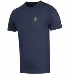 Luke 1977 Tape Shoulder T-Shirt - Navy 5 Luke 1977 Tape Shoulder T-Shirt - Navy -Cheap Paisie Sales Store bbclm520183navy 2x