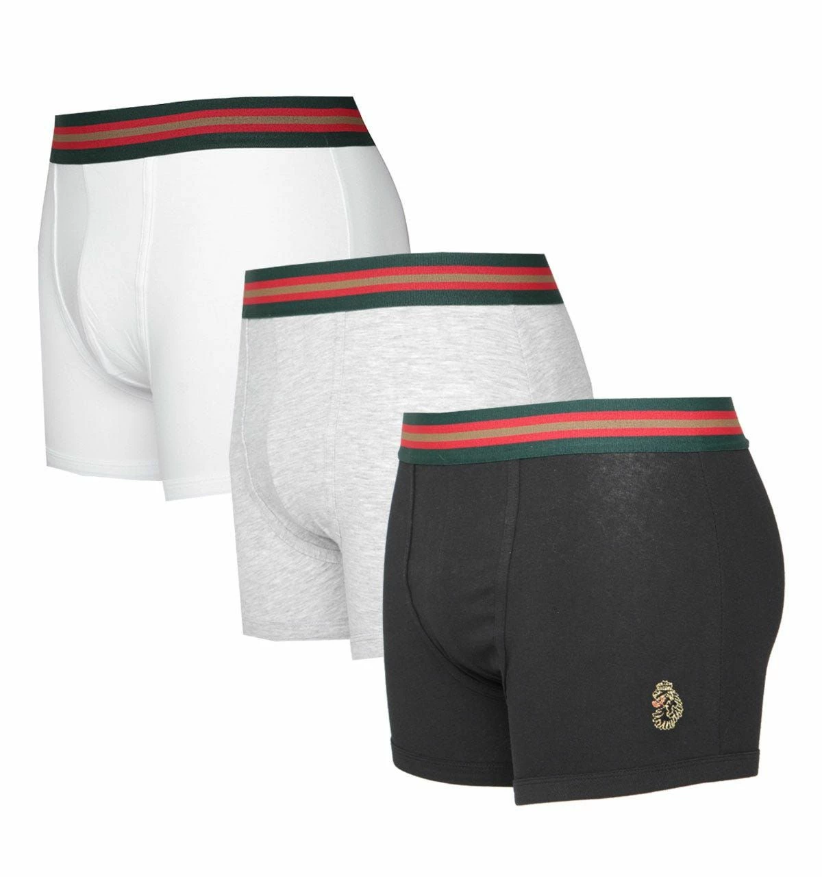 Luke 1977 Multi 3 Pack Boxer Shorts - Multicolour 4 Luke 1977 Multi 3 Pack Boxer Shorts - Multicolour - Image 2