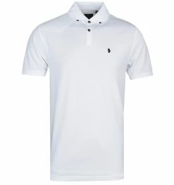 Luke 1977 New Bil White Logo Polo Shirt