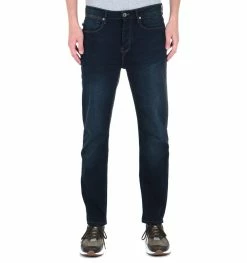 Luke 1977 Freddie Fast Slim Straight Fit Jeans - Blue Black