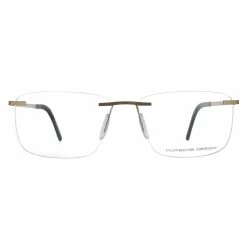 Porsche Design Rimless Mens Gold Glasses Frames