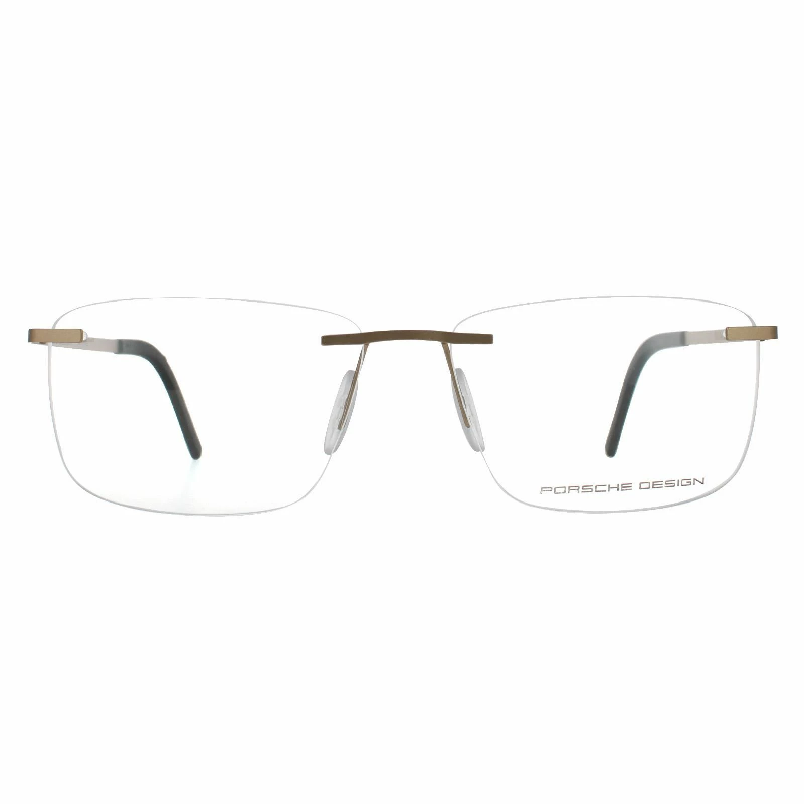 Porsche Design Rimless Mens Gold Glasses Frames 3 Porsche Design Rimless Mens Gold Glasses Frames