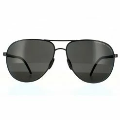 Porsche Design Aviator Mens Dark Gun Grey Polarized 90041091