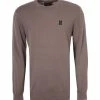 Luke 1977 Florence Knitted Crew Neck Jumper - Clay - Brown -Cheap Paisie Sales Store cd5de35871e447b6a5f8209e3f22bb5b