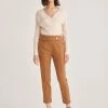 Paisie High Waist Slim Trousers - Brown -Cheap Paisie Sales Store d21e13af812948559603d147f0e3c20c