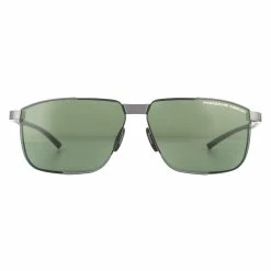 Porsche Design Sunglasses P8680 C Dark Gunmetal Green - Grey