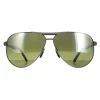 Porsche Design Aviator Mens Gunmetal Green Polarized P8649 - Grey -Cheap Paisie Sales Store de60c4a8ce7441319debbb0327699493