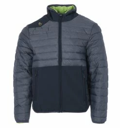 Luke 1977 Bubbla I Puffer Jacket - Blue Marl - Grey