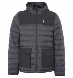 Luke 1977 Return Of The Mac 2 Padded Hooded Jacket - Black
