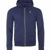Luke 1977 Kevlarge Gold Zip Hoodie - Navy
