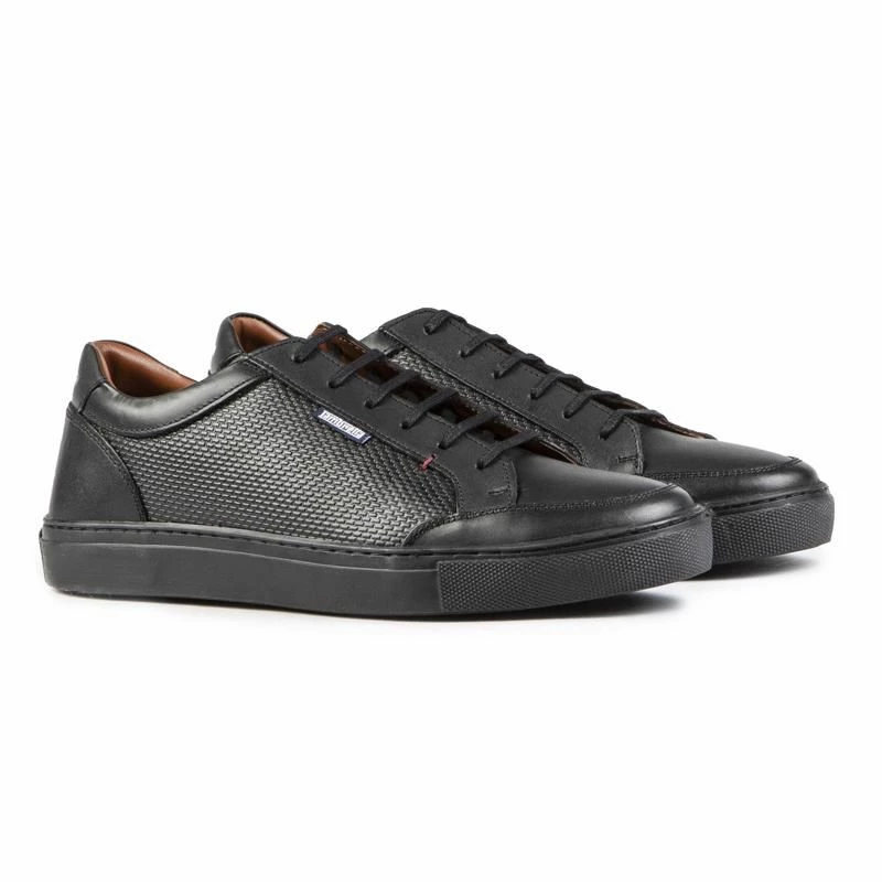 Lambretta Percy Trainers - Black 4 Lambretta Percy Trainers - Black - Image 2