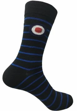 Lambretta Mens Cotton Rich Socks 3 Pairs in Black / Blue - Black/Blue -Cheap Paisie Sales Store ed157d9d96784607af2bc2514615ba78