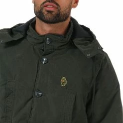 Men's Luke 1977 New Orleans Long Coat in olive 13 Men's Luke 1977 New Orleans Long Coat in olive -Cheap Paisie Sales Store ee203a2845234f3b8a9a1073ed8ce768