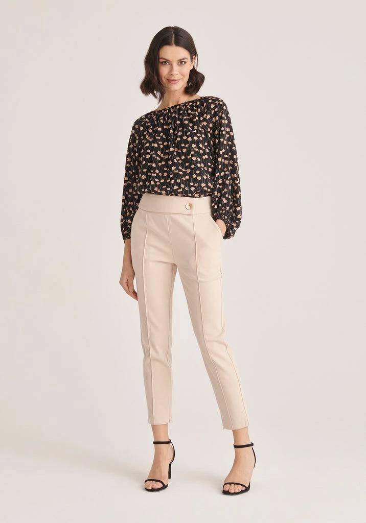 Paisie Floral Top with Balloon Sleeves - Multicolour 3 Paisie Floral Top with Balloon Sleeves - Multicolour