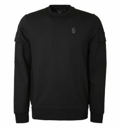 Luke 1977 Hunter Crew Neck Sweatshirt - Jet Black