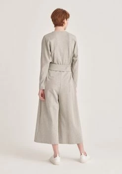 Paisie Belted Jersey Jumpsuit with Buttons - Grey 7 Paisie Belted Jersey Jumpsuit with Buttons - Grey -Cheap Paisie Sales Store fd68bb3a03114cfe9e9ff26d475ab5f0