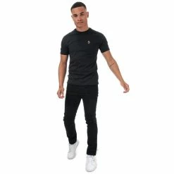 Men's Luke 1977 Trouser Tape T-Shirt in Black 10 Men's Luke 1977 Trouser Tape T-Shirt in Black -Cheap Paisie Sales Store m520183 black 2