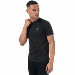 Men's Luke 1977 Trouser Tape T-Shirt in Black 11 Men's Luke 1977 Trouser Tape T-Shirt in Black -Cheap Paisie Sales Store m520183 black 3