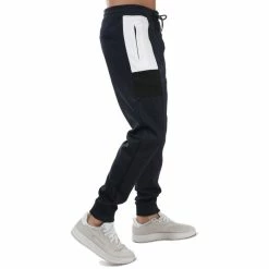Men's Luke 1977 Cosmos Colour Block Jog Pants in Navy - Blue -Cheap Paisie Sales Store m530305navy navy 3