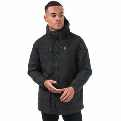 Men's Luke 1977 New Orleans Long Coat in Black -Cheap Paisie Sales Store m560718 black 3