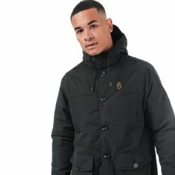 Men's Luke 1977 New Orleans Long Coat in Black -Cheap Paisie Sales Store m560718 black 5